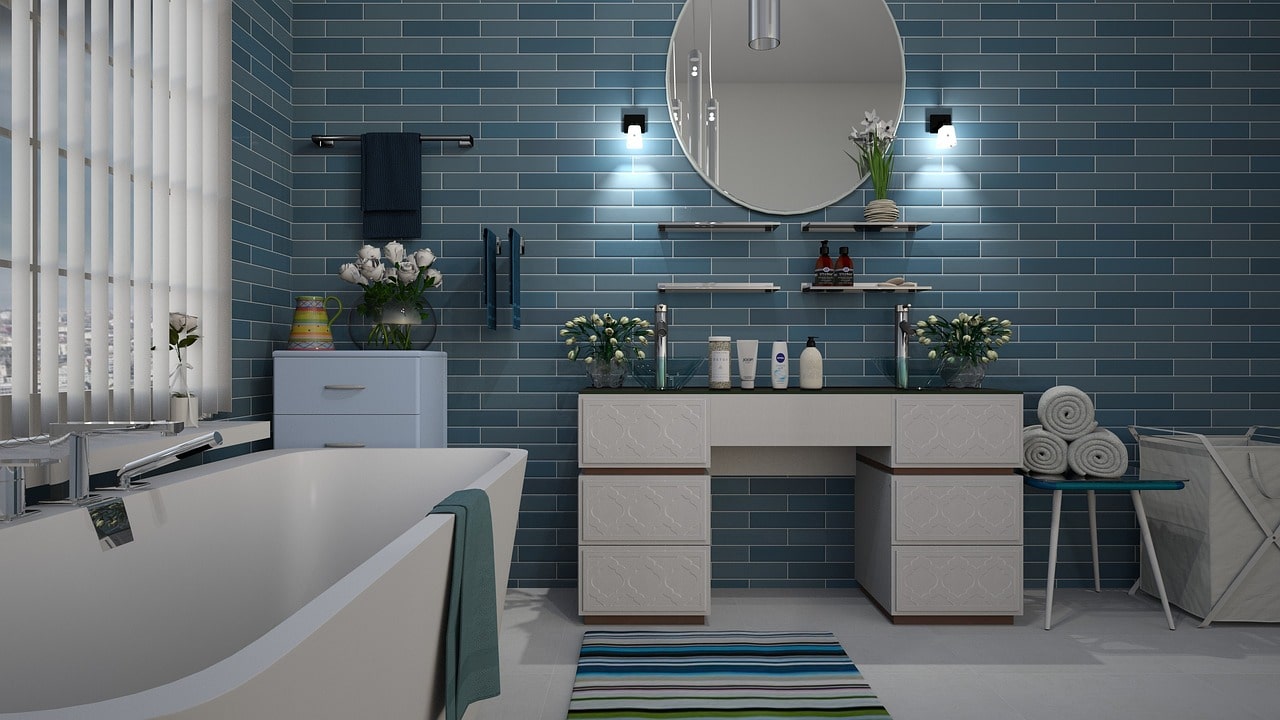 Blue bathroom: Delightful hues and modern themes suggestions for your next remodeling project + The meaning of blue in interior design, 3, eurocraftswfl.com