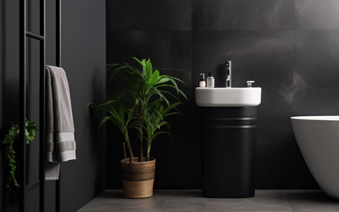 Dark bathroom – create a space for relaxation with a dramatic and moody design